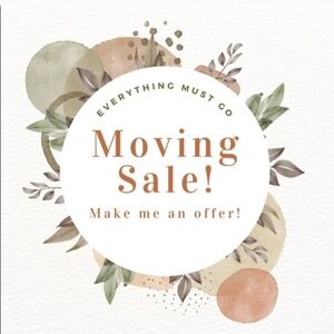 Moving Sale!